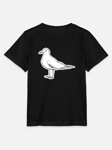 Möwe - Stanley/Stella Kinder T-Shirt MINI CREATOR - Schwarz