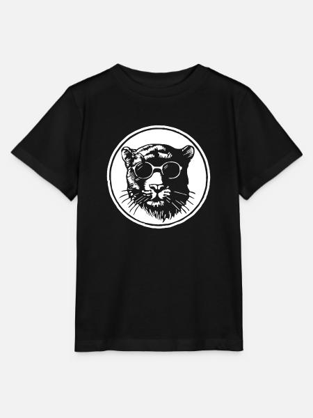 Panther - Stanley/Stella Kinder T-Shirt MINI CREATOR - Schwarz