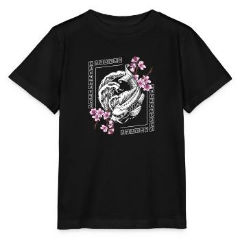 Orient Samurai Sagen Zeitreise - Stanley/Stella Kinder T-Shirt MINI CREATOR  - Schwarz - Vorne - Mikhail (115cm)