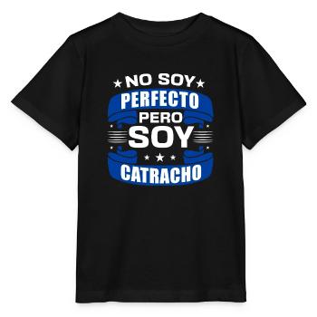 No soy perfecto pero soy catracho Design for a - Stanley/Stella MINI CREATOR Kids’ T-Shirt - black - Front - Mikhail (115cm)