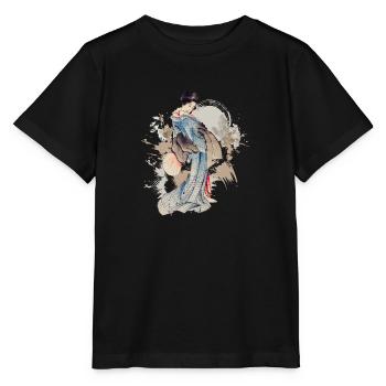 Asien Drachen Legenden Märchen - Stanley/Stella Kinder T-Shirt MINI CREATOR  - Schwarz - Vorne - Mikhail (115cm)