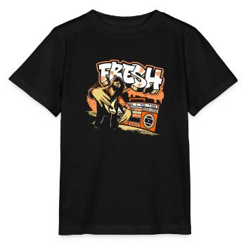 Urban Spray Can Breakdance Streetstyle - T-shirt bio MINI CREATOR Stanley/Stella Enfant - noir - Devant - Mikhail (115cm)