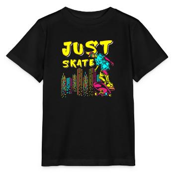 Street Art Sprayer Breakdance Painting - Stanley/Stella MINI CREATOR Kids’ T-Shirt - black - Front - Mikhail (115cm)