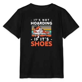 Schuhsammler Frauen Süchtig - Stanley/Stella Kinder T-Shirt MINI CREATOR  - Schwarz - Vorne - Mikhail (115cm)