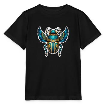Scarabée Néo Traditionnel - T-shirt bio MINI CREATOR Stanley/Stella Enfant - noir - Devant - Mikhail (115cm)