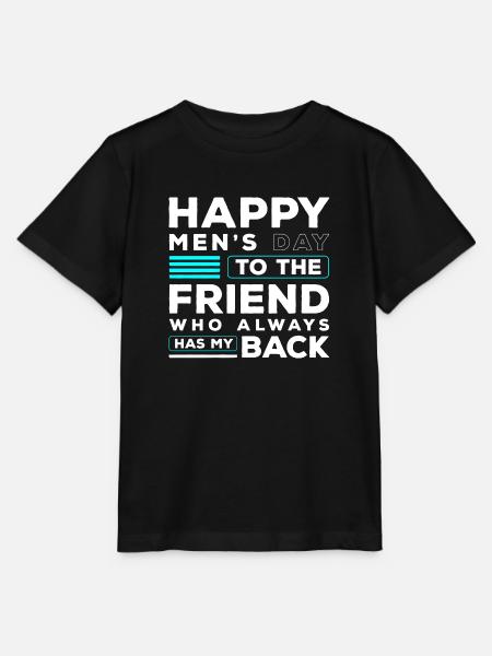 Mann Feier Bart Partner - Stanley/Stella Kinder T-Shirt MINI CREATOR  - Schwarz