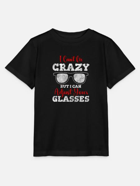 Sehhilfe Brillenschlange - Stanley/Stella Kinder T-Shirt MINI CREATOR - Schwarz