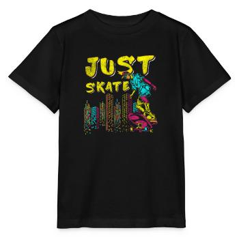 Graffiti Wall Design Écriture manuscrite - T-shirt bio MINI CREATOR Stanley/Stella Enfant - noir - Devant - Mikhail (115cm)