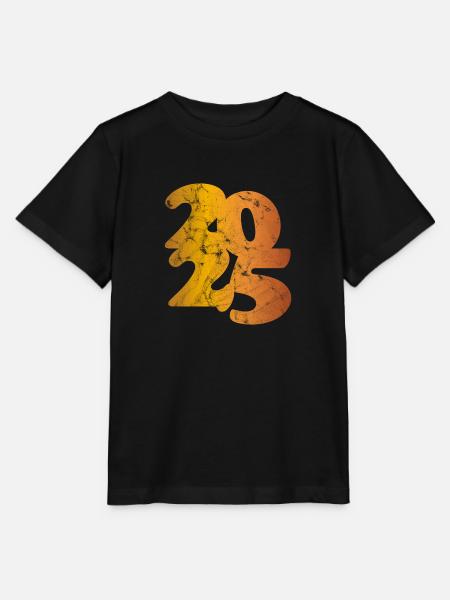 2025 goldig - Stanley/Stella Kinder T-Shirt MINI CREATOR - Schwarz