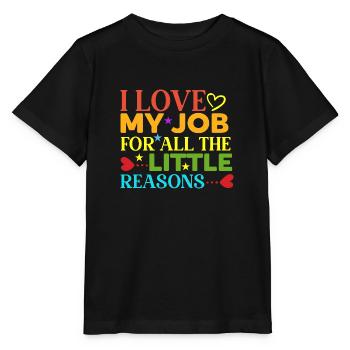 Educator - Stanley/Stella MINI CREATOR Kids’ T-Shirt - black - Front - Mikhail (115cm)