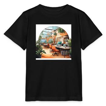 Zentrum für Zusammenarbeit - Stanley/Stella Kinder T-Shirt MINI CREATOR  - Schwarz - Vorne - Mikhail (115cm)