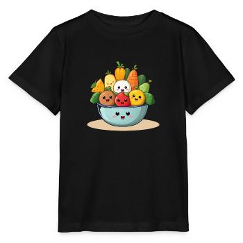 Natures Bounty - T-shirt bio MINI CREATOR Stanley/Stella Enfant - noir - Devant - Mikhail (115cm)