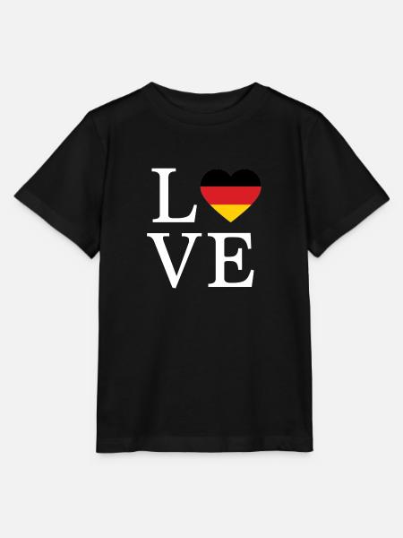 Germany Minimalist Script - Stanley/Stella Kinder T-Shirt MINI CREATOR - Schwarz
