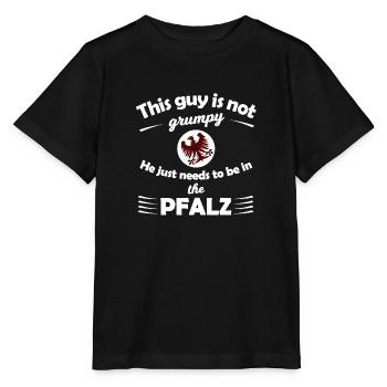 Le Palatinat au sud - T-shirt bio MINI CREATOR Stanley/Stella Enfant - noir - Devant - Mikhail (115cm)