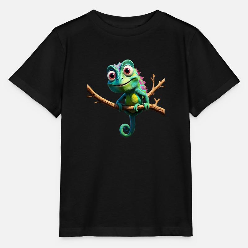 Copain de la jungle - T-shirt bio MINI CREATOR Stanley/Stella Enfant - noir