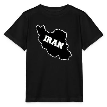 iran - Stanley/Stella Kinder T-Shirt MINI CREATOR  - Schwarz - Vorne - Mikhail (115cm)