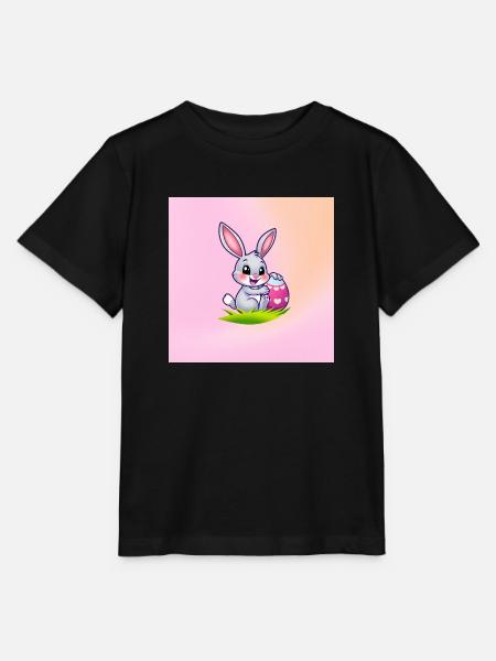 Bunte Ostern - Stanley/Stella Kinder T-Shirt MINI CREATOR - Schwarz