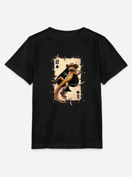 Juego de cartas - Camiseta para niños MINI CREATOR de Stanley/Stella - negro