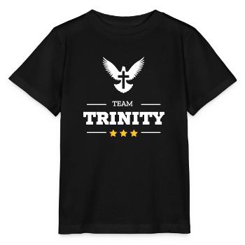 TEAM TRINITY - Stanley/Stella MINI CREATOR Kids’ T-Shirt - black - Front - Mikhail (115cm)
