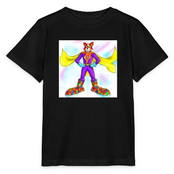Animalix - Stanley/Stella Kinder T-Shirt MINI CREATOR  - Schwarz - Vorne - Mikhail (115cm)