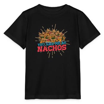 Jalapenos Nachos Cheese Mexico Mexican cuisine - Stanley/Stella Kinder T-Shirt MINI CREATOR  - Schwarz - Vorne - Mikhail (115cm)