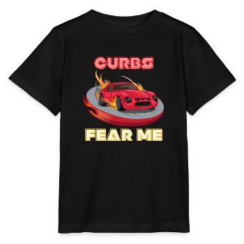 Les freins me craignent - T-shirt bio MINI CREATOR Stanley/Stella Enfant - noir - Devant - Mikhail (115cm)