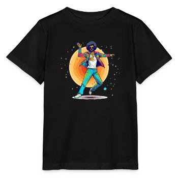 Rodolphe disco dancer - Stanley/Stella MINI CREATOR Kids’ T-Shirt - black - Front - Mikhail (115cm)