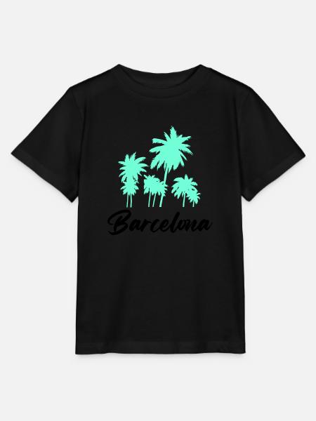 barcelona - Stanley/Stella Kinder T-Shirt MINI CREATOR - Schwarz