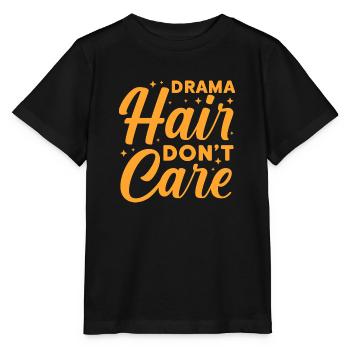 les cheveux de drame ne s’en soucient pas Design pour un cheveux de drame - T-shirt bio MINI CREATOR Stanley/Stella Enfant - noir - Devant - Mikhail (115cm)