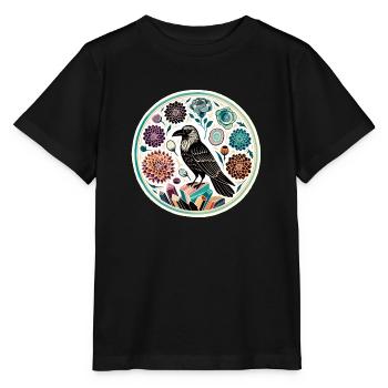 Rabe - Stanley/Stella Kinder T-Shirt MINI CREATOR  - Schwarz - Vorne - Mikhail (115cm)