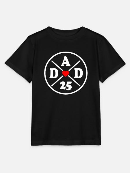 Dad 2025 - Stanley/Stella Kinder T-Shirt MINI CREATOR - Schwarz