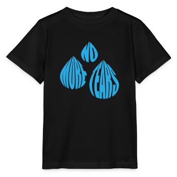 no more tears, no more tears - Stanley/Stella MINI CREATOR Kids’ T-Shirt - black - Front - Mikhail (115cm)