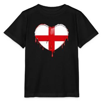 DRAPEAU ANGLAIS DRAPEAU ANGLETERRE - T-shirt bio MINI CREATOR Stanley/Stella Enfant - noir - Devant - Mikhail (115cm)