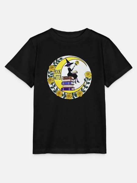 Buch Hexe - Stanley/Stella Kinder T-Shirt MINI CREATOR  - Schwarz