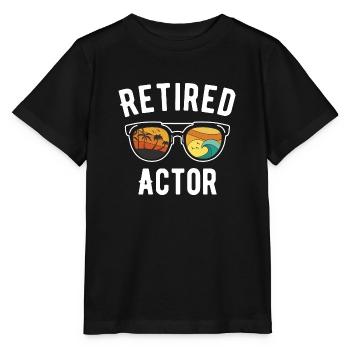Glückseligkeit im Ruhestand: Hollywood-Ikone im - Stanley/Stella Kinder T-Shirt MINI CREATOR  - Schwarz - Vorne - Mikhail (115cm)