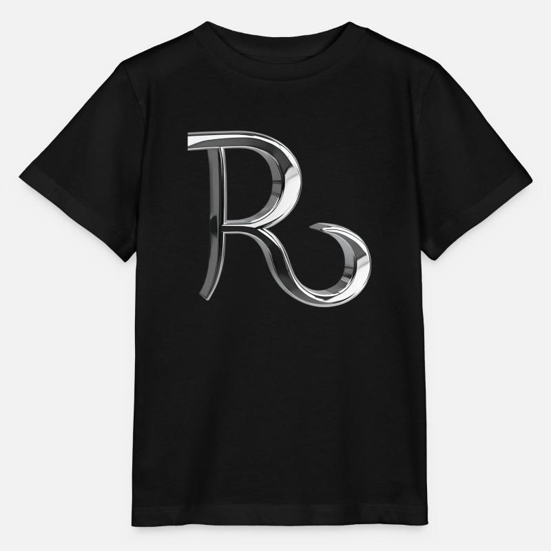 Chrome ,, Royal " Métallisé - T-shirt bio MINI CREATOR Stanley/Stella Enfant - noir