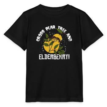 Sureau de poirier! - Denglish dit Denglish - T-shirt bio MINI CREATOR Stanley/Stella Enfant - noir - Devant - Mikhail (115cm)