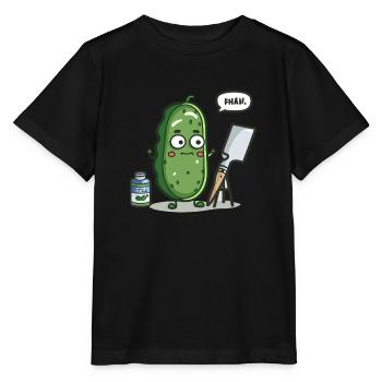 Peindre la ville - T-shirt bio MINI CREATOR Stanley/Stella Enfant - noir - Devant - Mikhail (115cm)