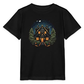 Weihnachtliche Atmosphäre mit unserem Hausdeko - Stanley/Stella Kinder T-Shirt MINI CREATOR  - Schwarz - Vorne - Mikhail (115cm)