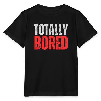 Totalement ennuyé - T-shirt bio MINI CREATOR Stanley/Stella Enfant - noir - Devant - Mikhail (115cm)