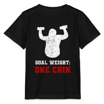 Motivationsfitness Fitnesstrainer - Stanley/Stella Kinder T-Shirt MINI CREATOR  - Schwarz - Vorne - Mikhail (115cm)