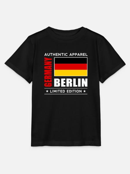 Berlin - Stanley/Stella Kinder T-Shirt MINI CREATOR - Schwarz