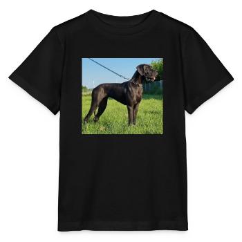 Élite du Bosquet des druides - T-shirt bio MINI CREATOR Stanley/Stella Enfant - noir - Devant - Mikhail (115cm)