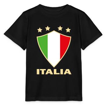 ITALIA 2 - Stanley/Stella Kinder T-Shirt MINI CREATOR  - Schwarz - Vorne - Mikhail (115cm)