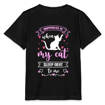 Happy Motivation Holiday Life Energy - Stanley/Stella MINI CREATOR Kids’ T-Shirt - black - Front - Mikhail (115cm)