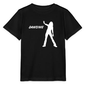 Dancing Dance Music - Stanley/Stella Kinder T-Shirt MINI CREATOR  - Schwarz - Vorne - Mikhail (115cm)