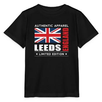 Leeds - Stanley/Stella Kinder T-Shirt MINI CREATOR  - Schwarz - Vorne - Mikhail (115cm)