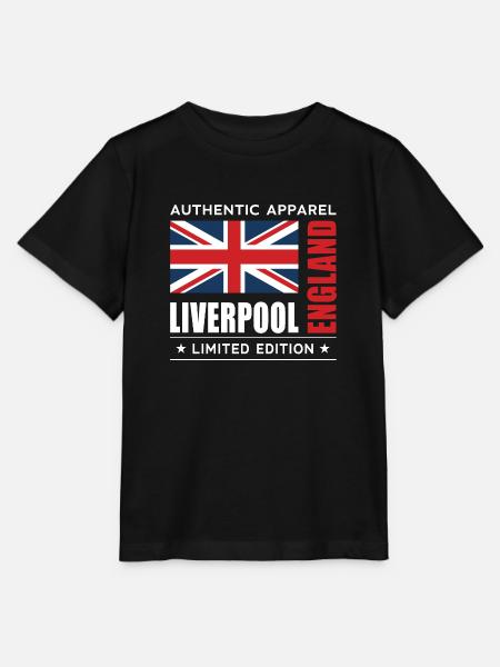 Liverpool - Stanley/Stella Kinder T-Shirt MINI CREATOR - Schwarz