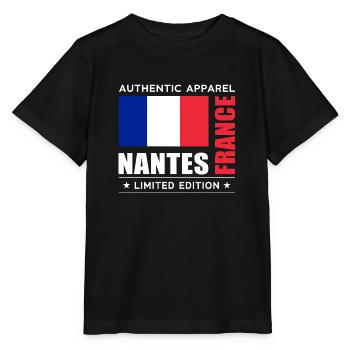 Nantes - Stanley/Stella Kinder T-Shirt MINI CREATOR  - Schwarz - Vorne - Mikhail (115cm)
