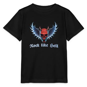 Wing Devil 2024 02 - Stanley/Stella Kinder T-Shirt MINI CREATOR  - Schwarz - Vorne - Mikhail (115cm)